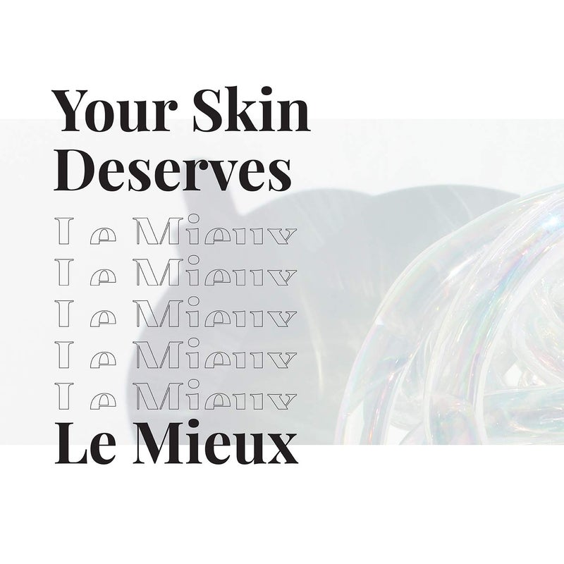 Le Mieux Age-Defying Beauty Essentials for Dry Skin - 5-Piece Luxury Skincare Facial Set - Peptide Foam Cleanser, Essence Toner, Collagen Peptide Serum, Eye Wrinkle Corrector & 24 Hr Age Defying Cream - Image 3